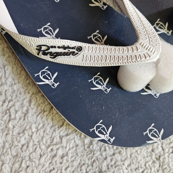 Original Penguin Men's Rubber Flip Flips 9 NWT - Picture 5 of 5